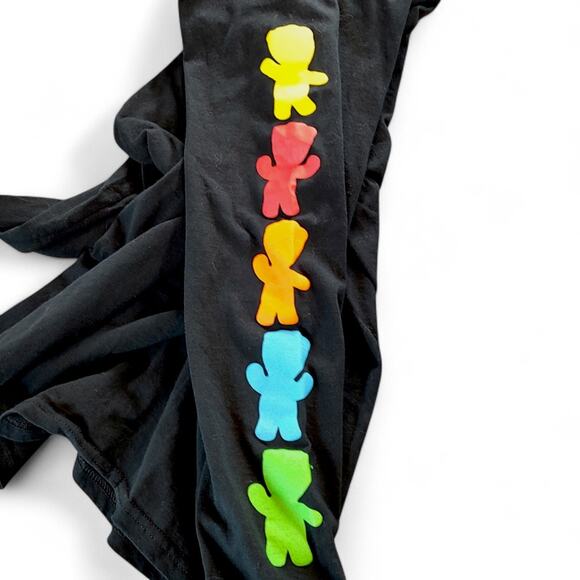 Sour Patch Kids Shirt Sour Then Sweet Candy Long Sleeve Graphic Black Colorful L - Picture 6 of 9